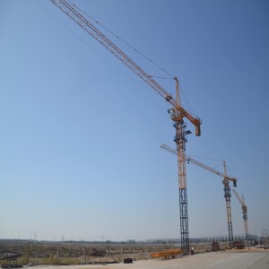Hot sale 6ton tower crane for sale in Brazil